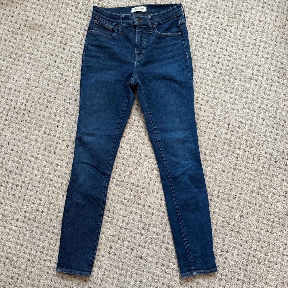Madewell 9” mid rise skinny jeans